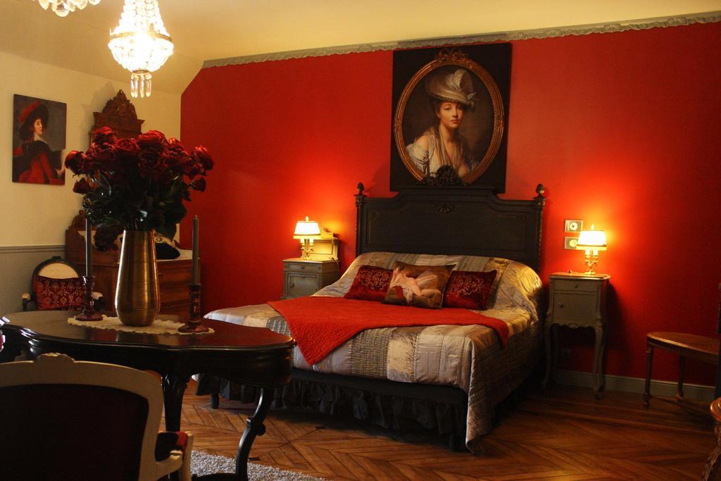 Bed and Breakfast Le Bonheur A La Campagne Lesmont Zimmer foto